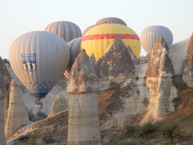 Balloons over Cappadocia