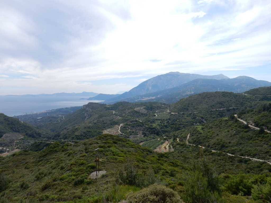 View from Manolates, Samos Island