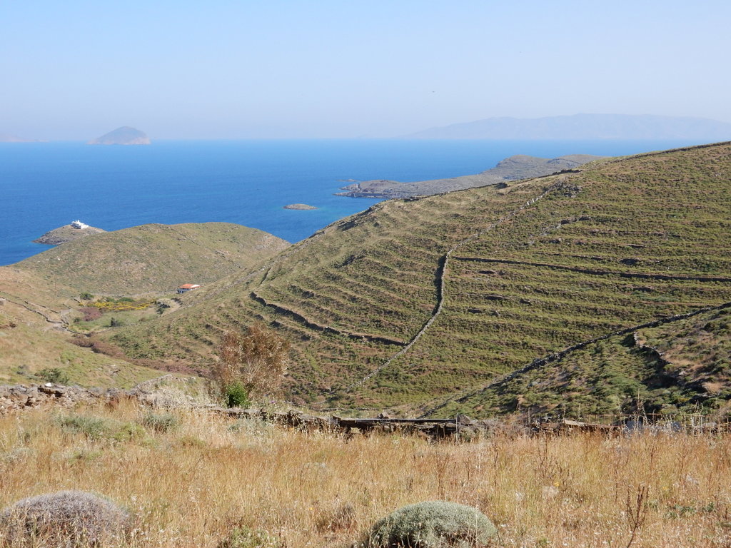 View from above Ayios Stefanos (Kythnos)