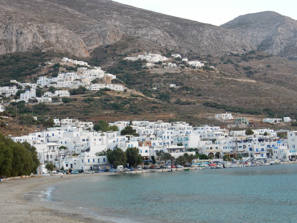 Aigialis town (Amorgos)