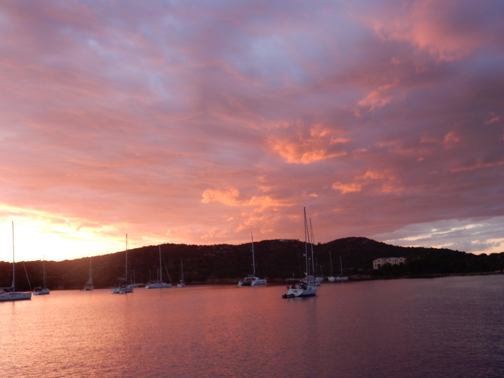 Isola Caprera sunset