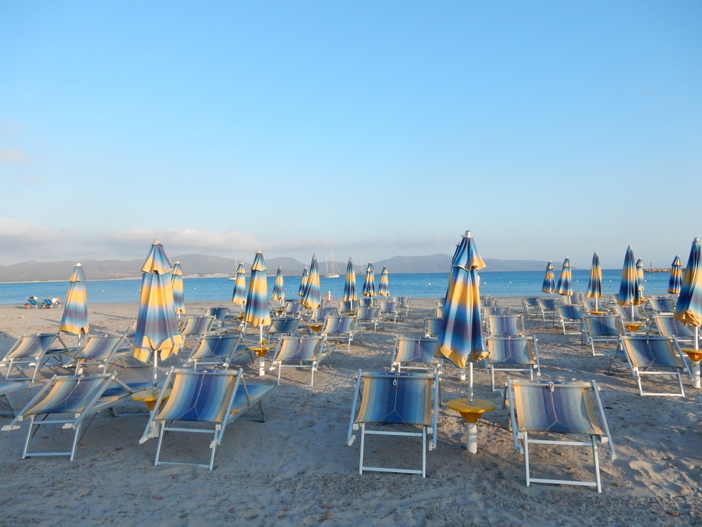 Beach at Porto Pino