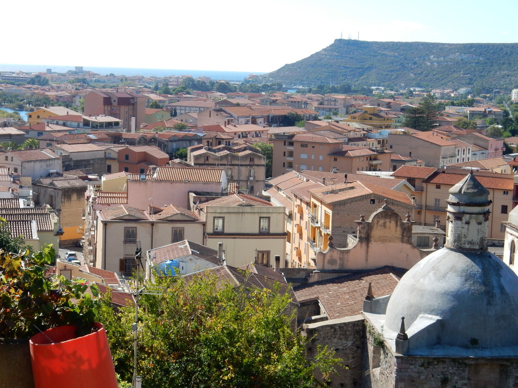 View of Bosa from the path up to Malaspina Castle (Bosa)