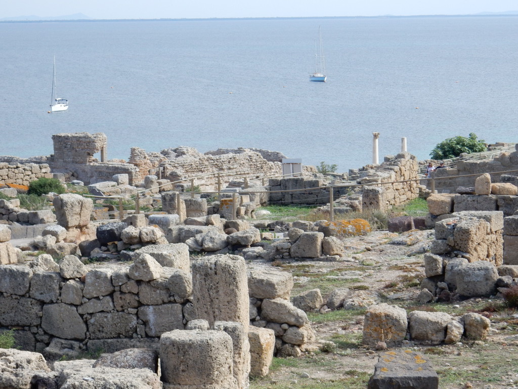 Ancient city of Tharros (Sabbatical III in background)