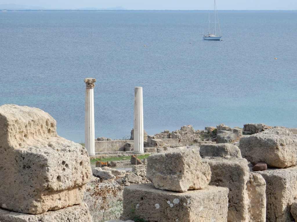 Ancient city of Tharros (Sabbatical III in background)